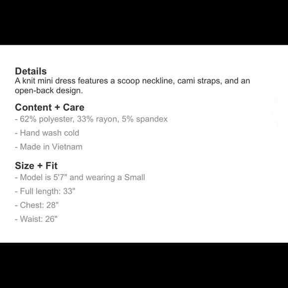 Forever 21 Open Back Cami Dress NWOT - Picture 8 of 8